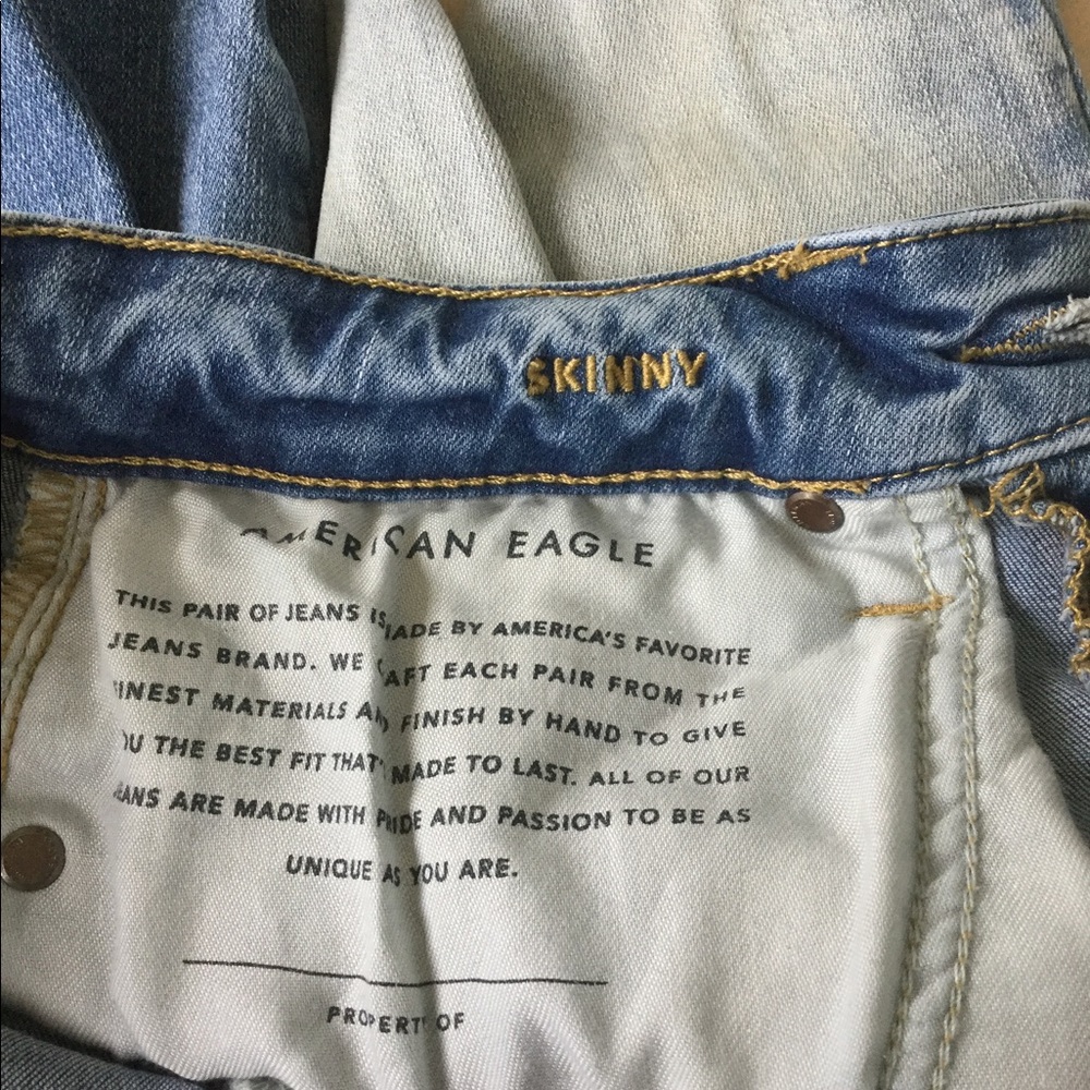 AMERICAN EAGLE NEXT LEVEL FLEX SKINNY JEAN 29x32 - Picture 8 of 8